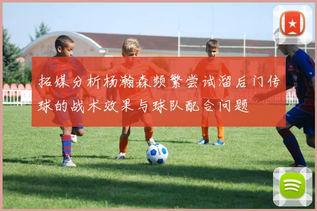 拓媒分析杨瀚森频繁尝试溜后门传球的战术效果与球队配合问题